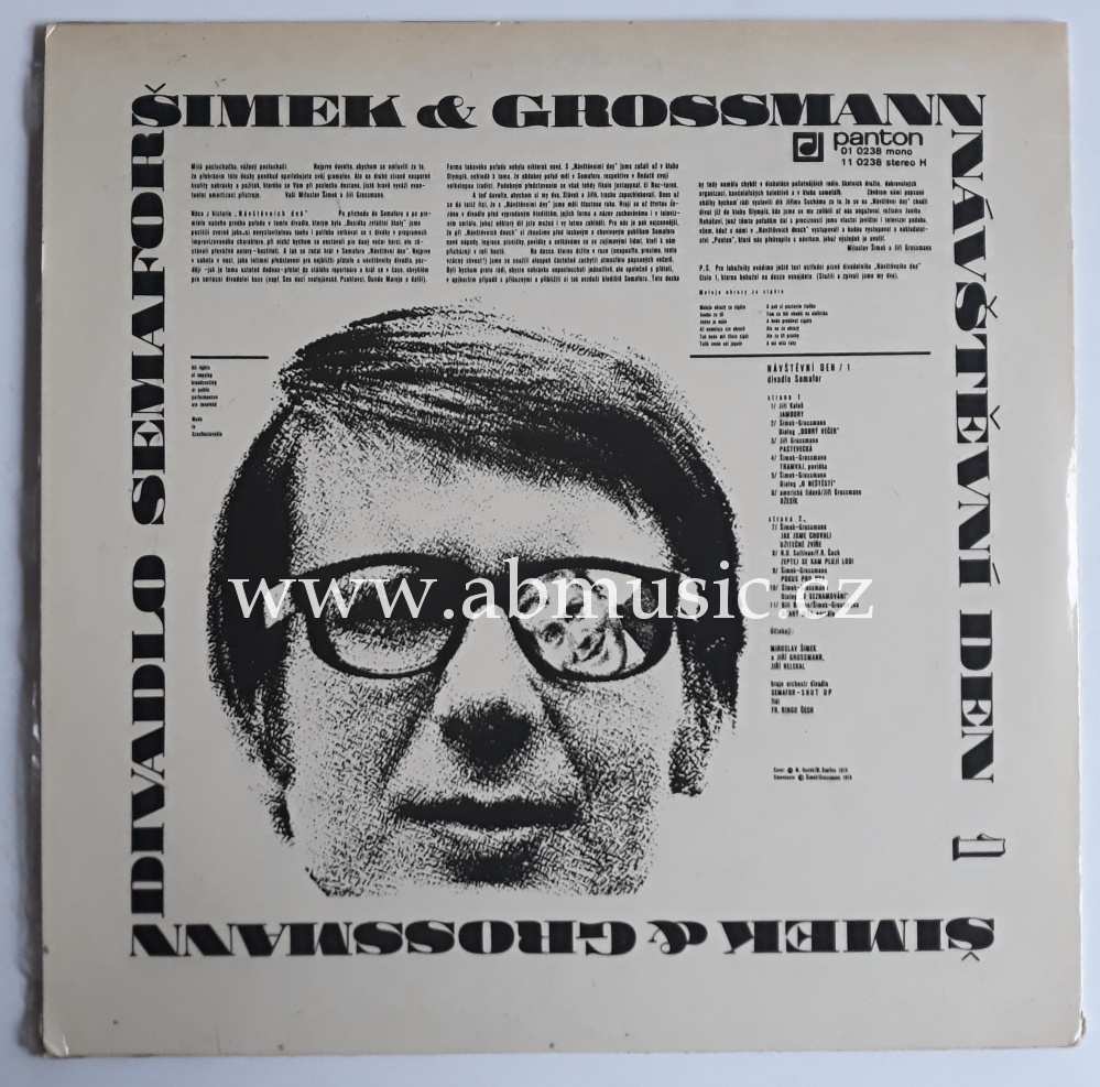 LP Šimek a Grossmann - Návštěvní den 1 Vinyl
