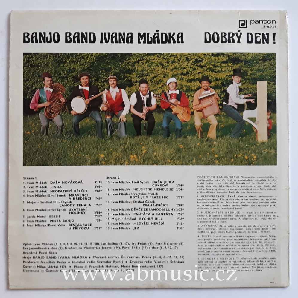LP Banjo band Ivana Mládka - Dobrý den !