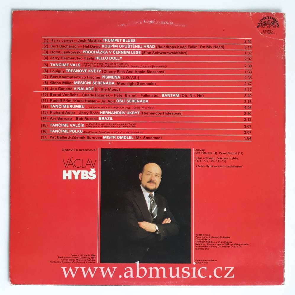LP Václav Hybš - Hybš hraje k tanci Vinyl