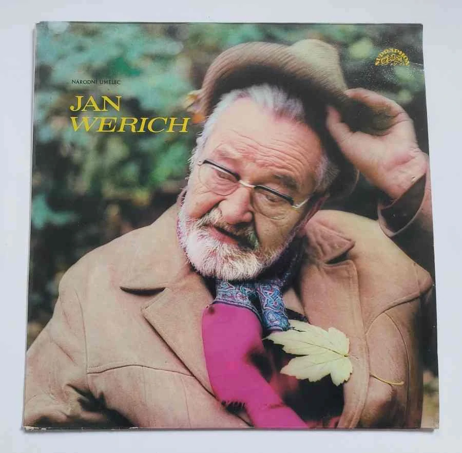 LP Jan Werich - Až opadá listí z dubu , František Nebojsa Vinyl