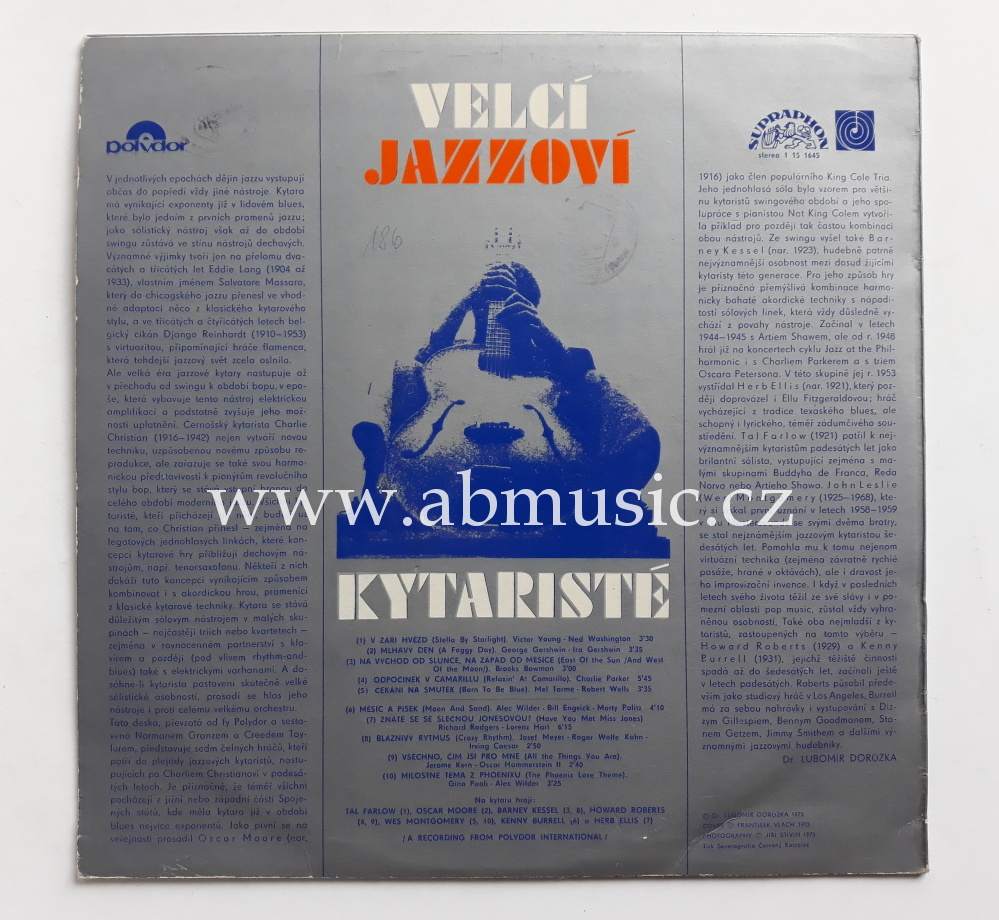 LP Velcí jazzoví kytaristé Vinyl