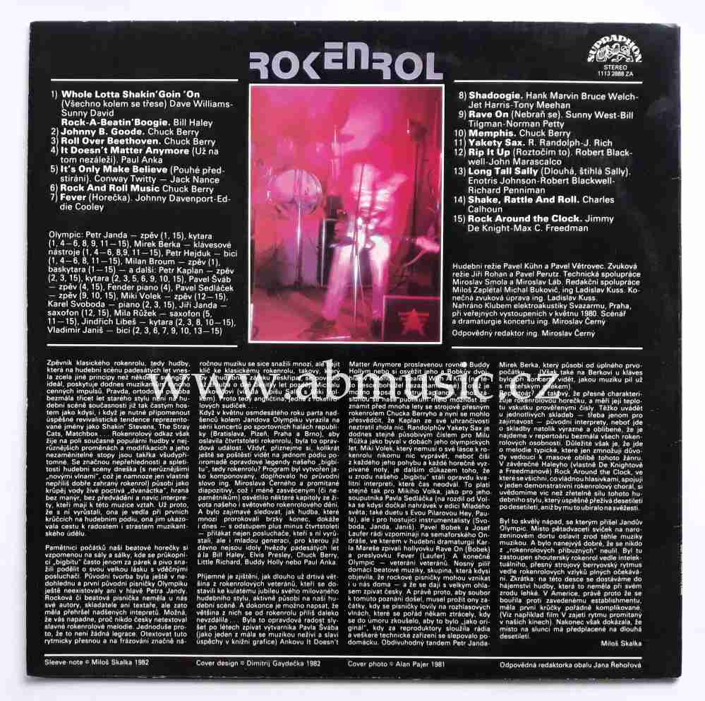 LP OLYMPIC - Rokenrol 1980