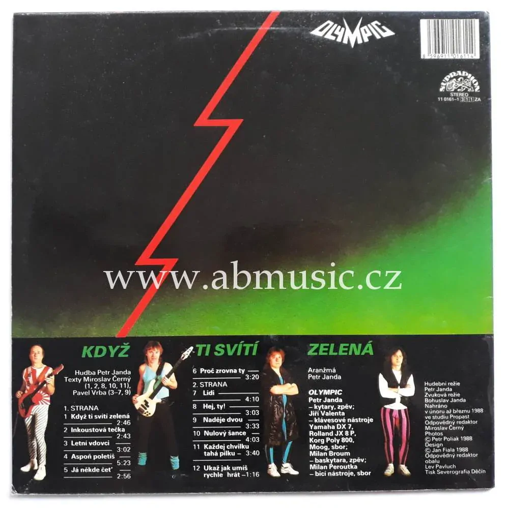 LP OLYMPIC - Když ti svítí zelená Vinyl