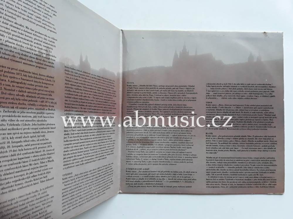 2LP Bedřich Smetana - Má vlast 1982 - Václav Smetáček