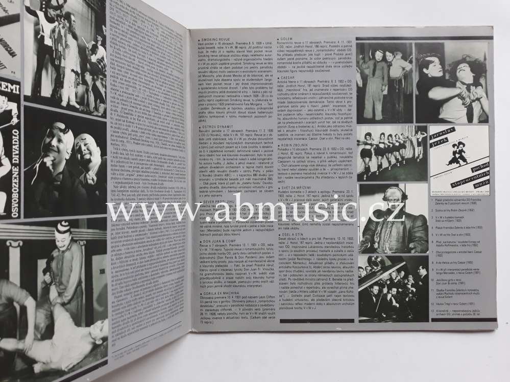 2 LP To bylo Osvobozené divadlo 1928 - 1933 , Voskovec, Werich, Ježek Vinyl