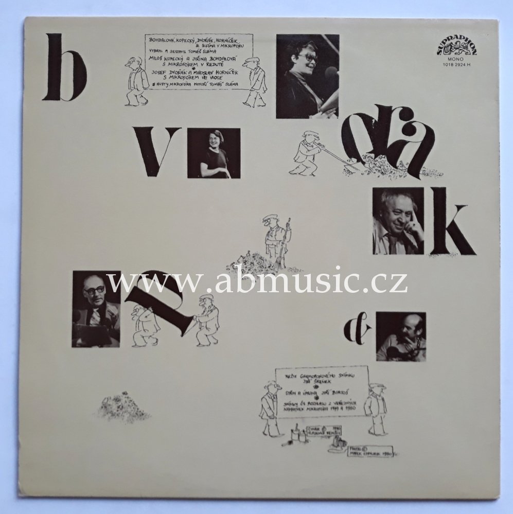 LP BOHDALOVÁ, KOPECKÝ, DVOŘÁK, HORNÍČEK & SLÁMA V MIKROFÓRU