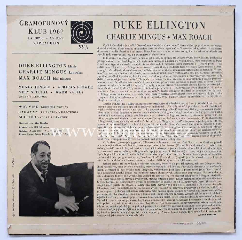 LP Duke Ellington - Charlie Mingus - Max Roach