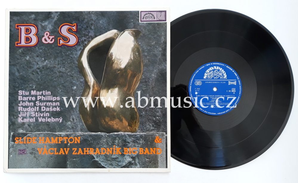 LP Slide Hampton & Václav Zahradník Big Band B & S - LP deska Vinyl