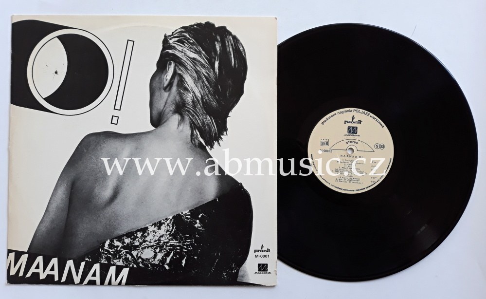 LP MAANAM - O! Originál 1982