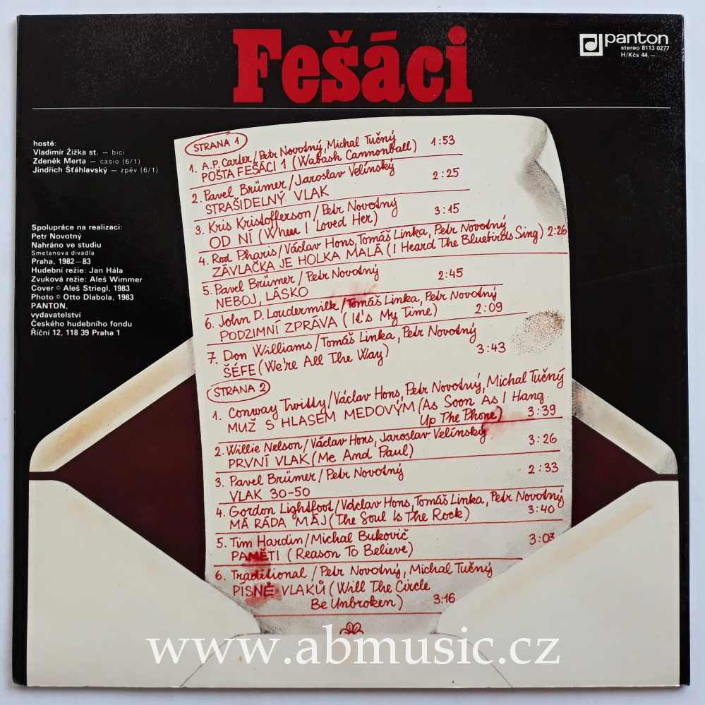 LP Fešáci - Pošta Fešáci 1 LP deska / Vinyl