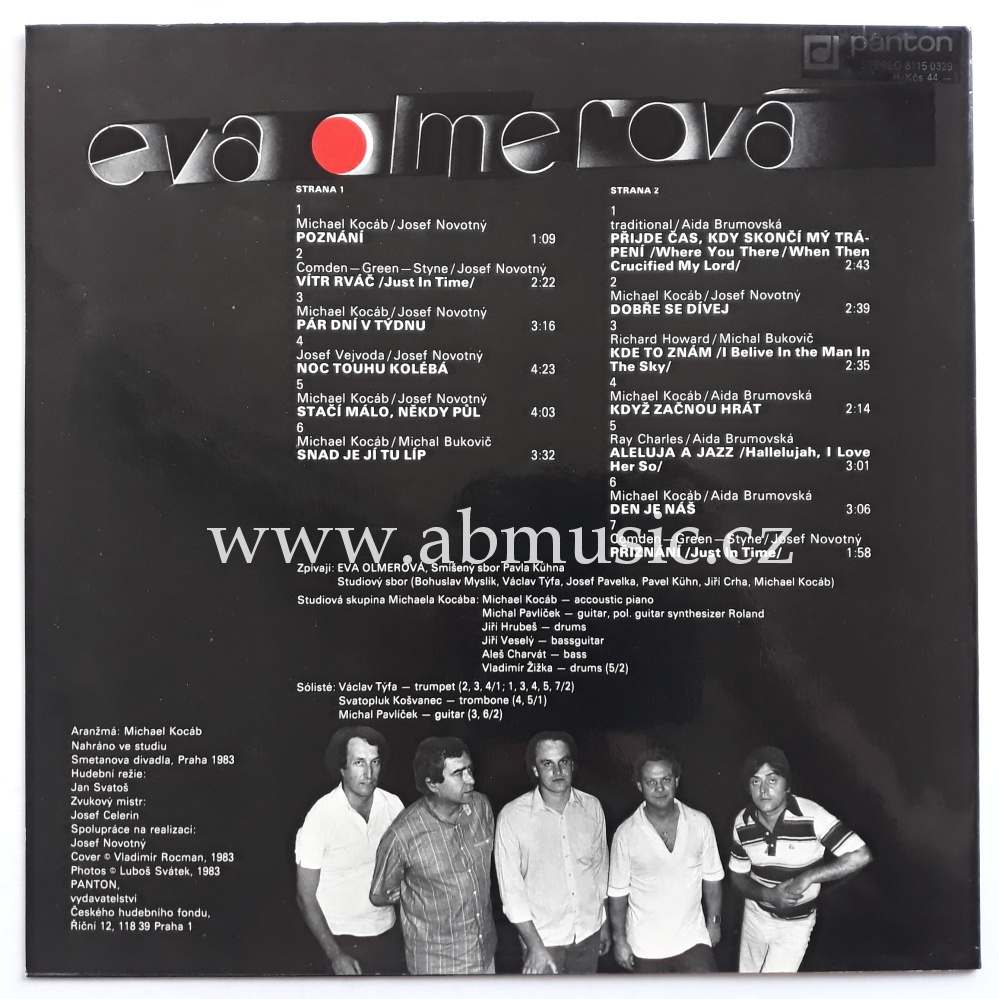 LP Eva Olmerová - Vítr rváč LP deska / Vinyl