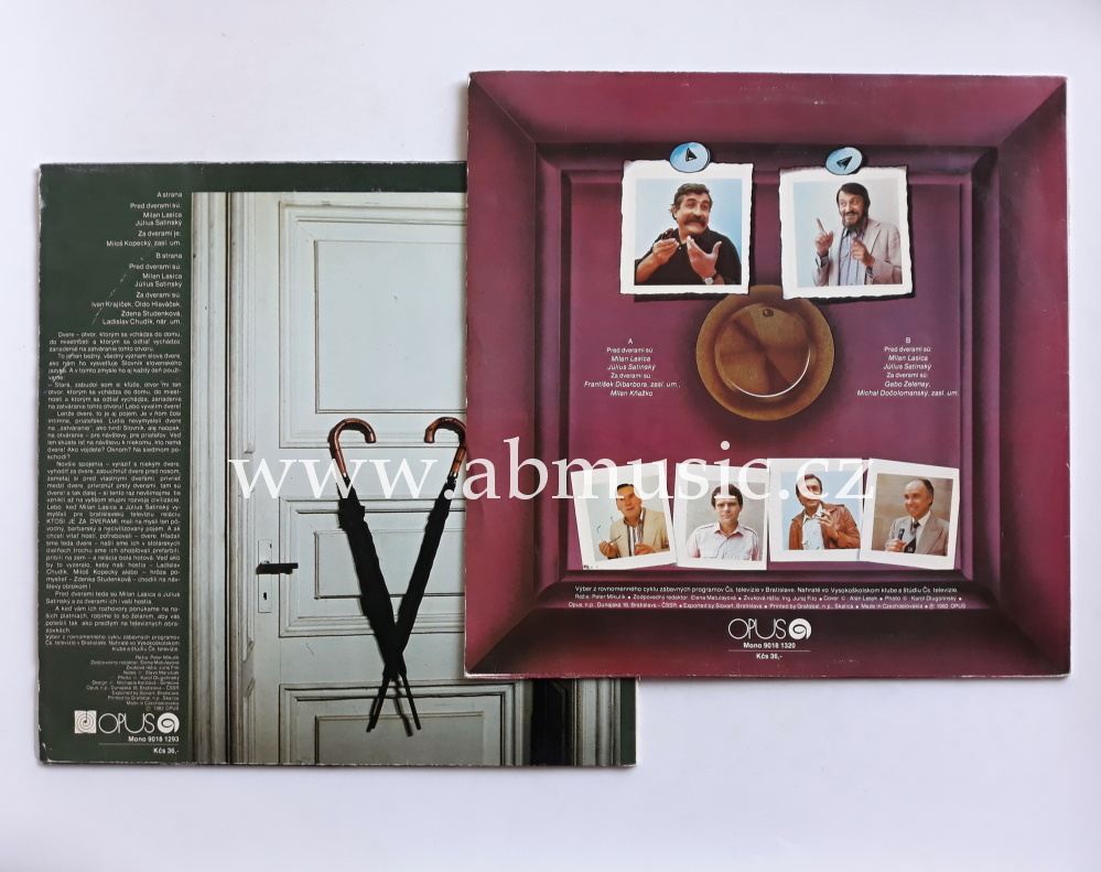 LP Milan Lasica & Július Satinský - Ktosi je za dverami 1+2