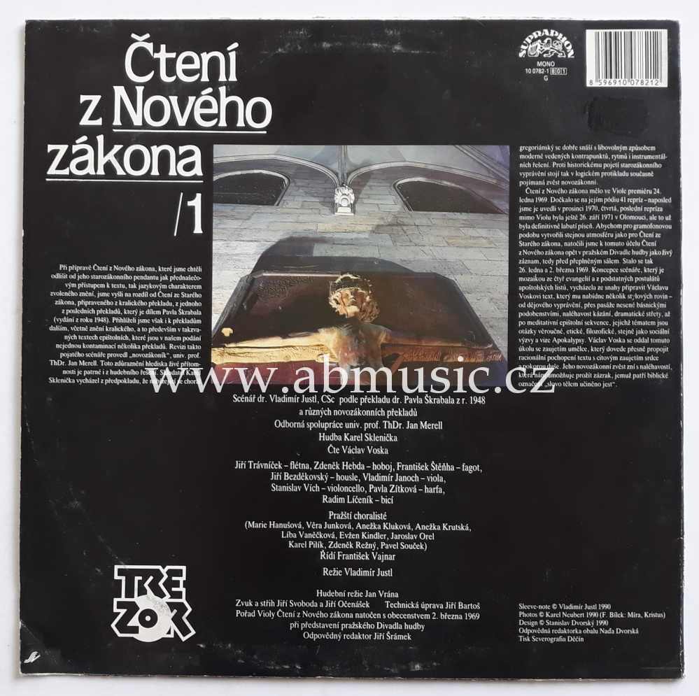 LP Čtení z Nového zákona 1 čte Václav Voska