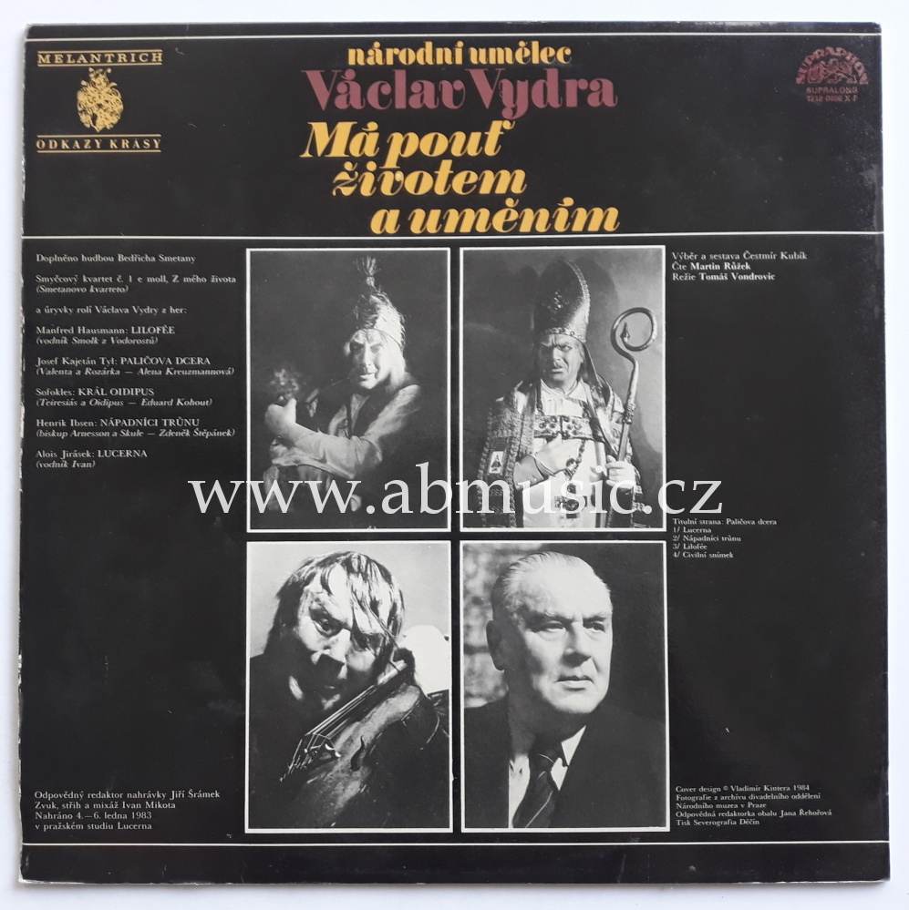LP Vydra Václav - Má pouť životem a uměním - LP deska / vinyl