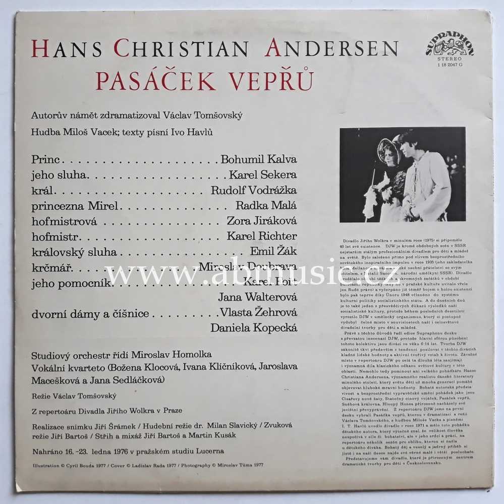 LP Pasáček vepřů - Hans Christian Andersen LP deska / Vinyl