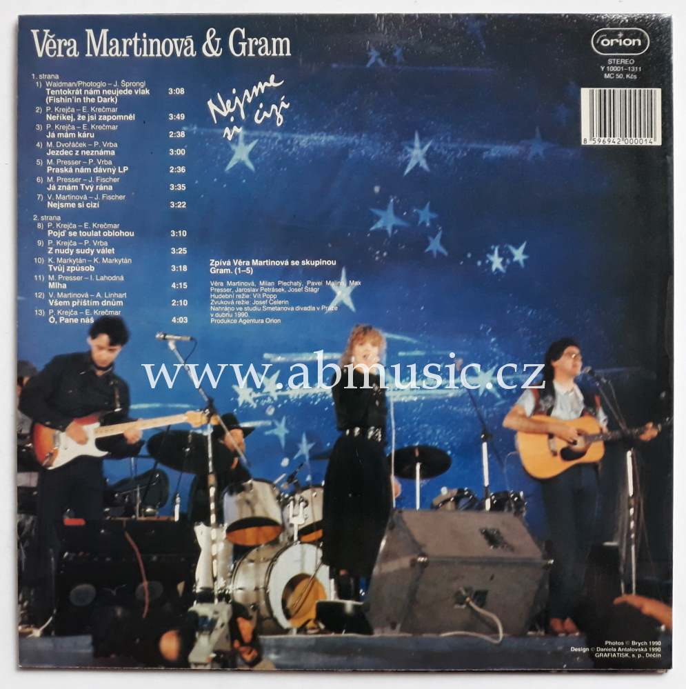 LP Věra Martinová & Gram - Nejsme si cizí LP deska - Vinyl