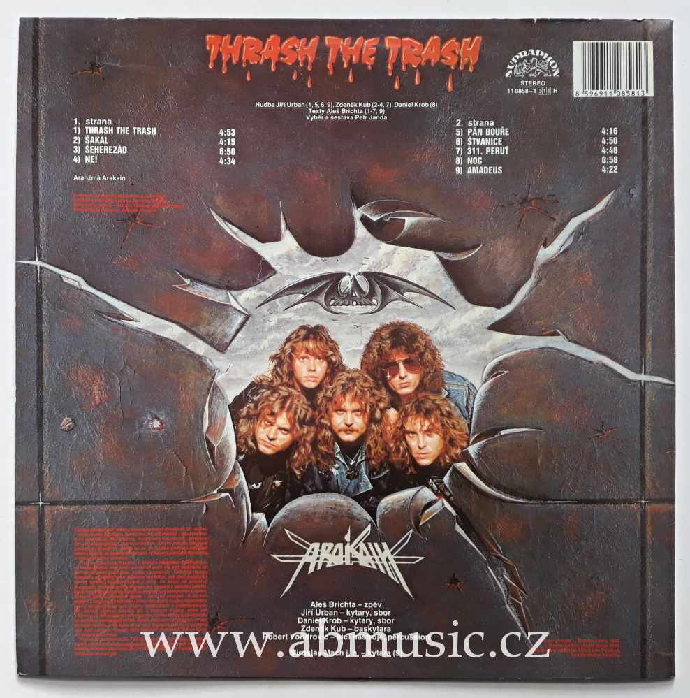 LP Arakain - Thrash The Thrash LP deska / Vinyl
