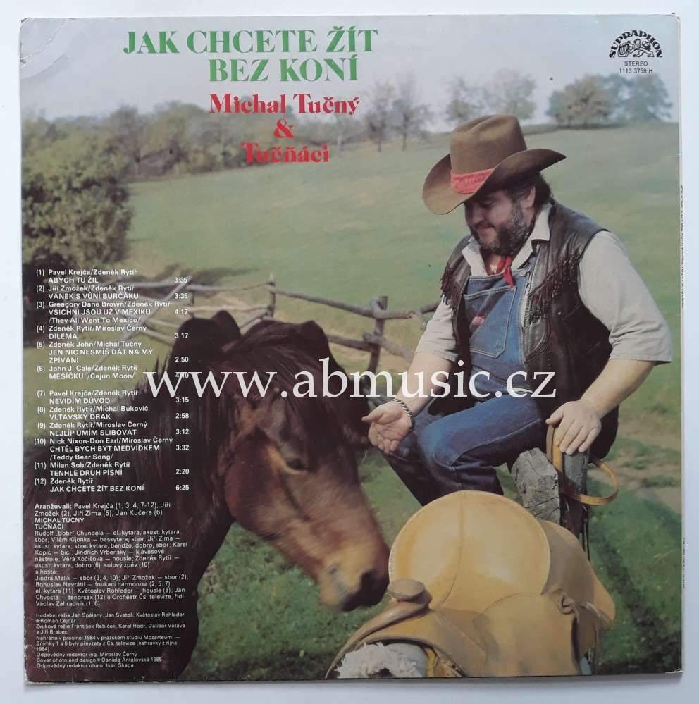LP Michal Tučný - Jak chcete žít bez koní