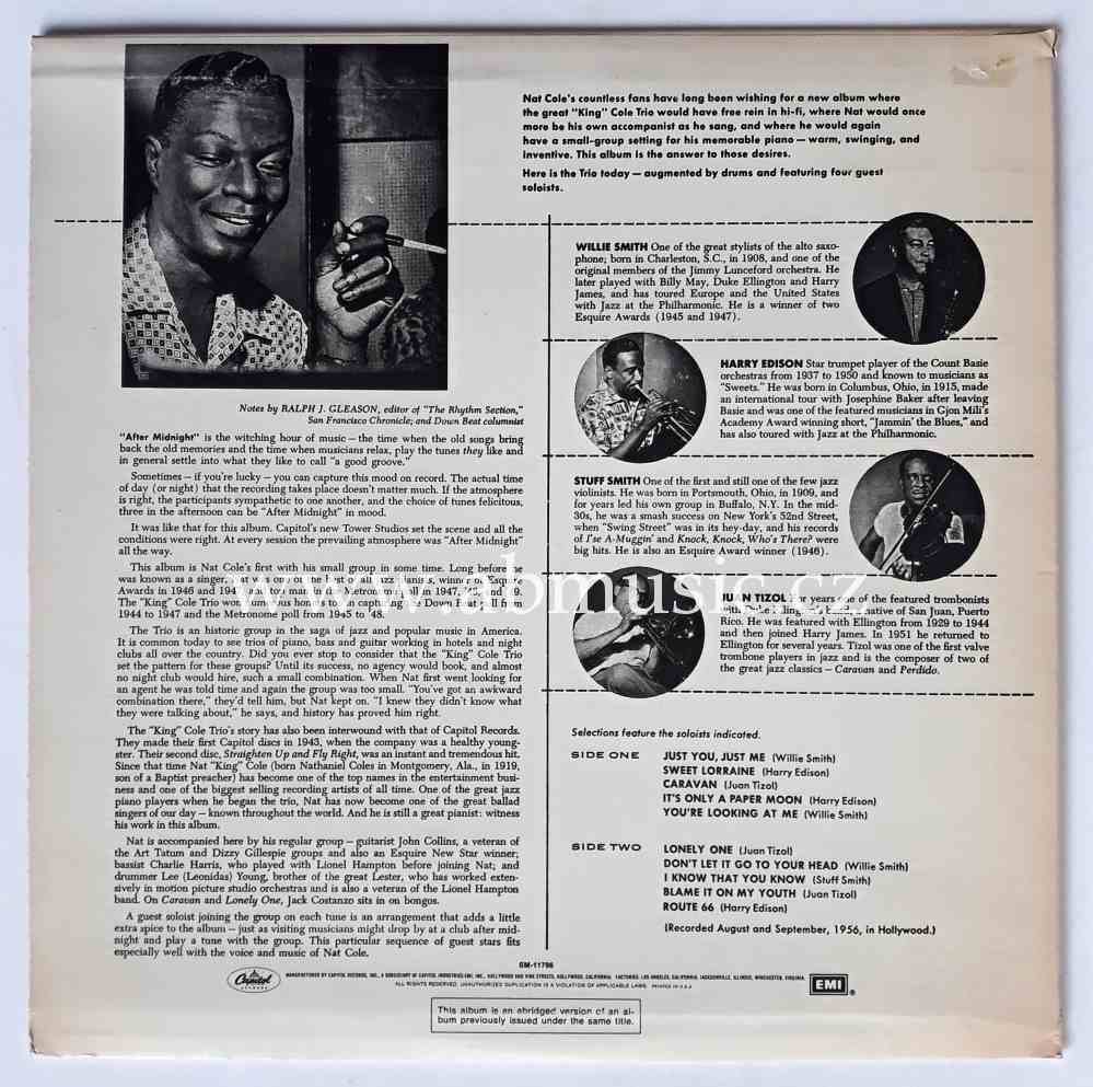LP Nat King Cole - After Midnight
