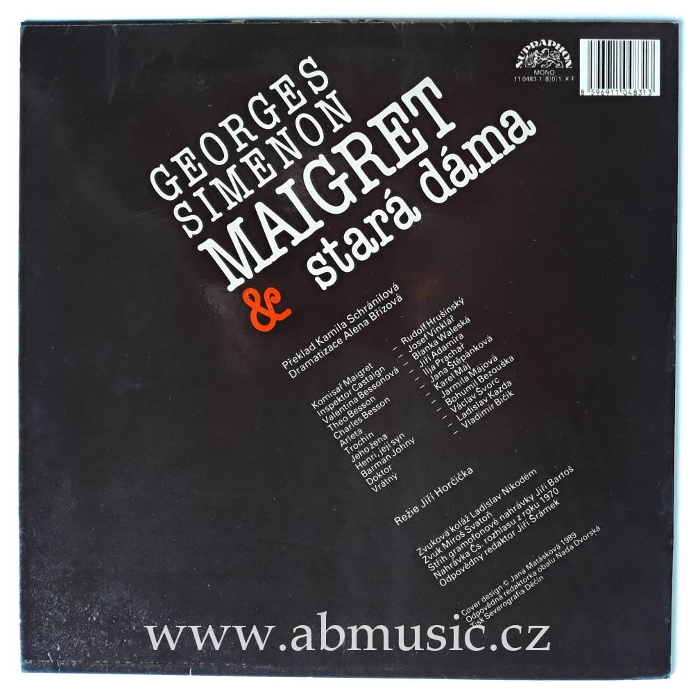 LP Georges Simenon - Maigret & stará dáma    