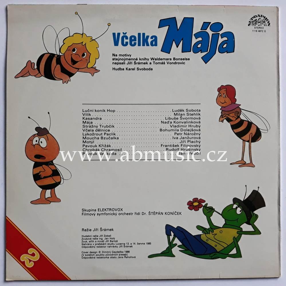 LP Včelka Mája 2. díl Vinyl