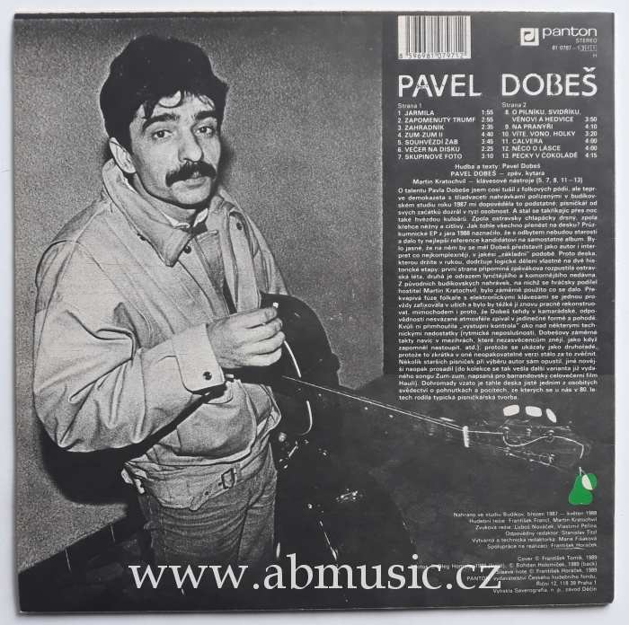 LP Pavel Dobeš - Skupinové foto Vinyl