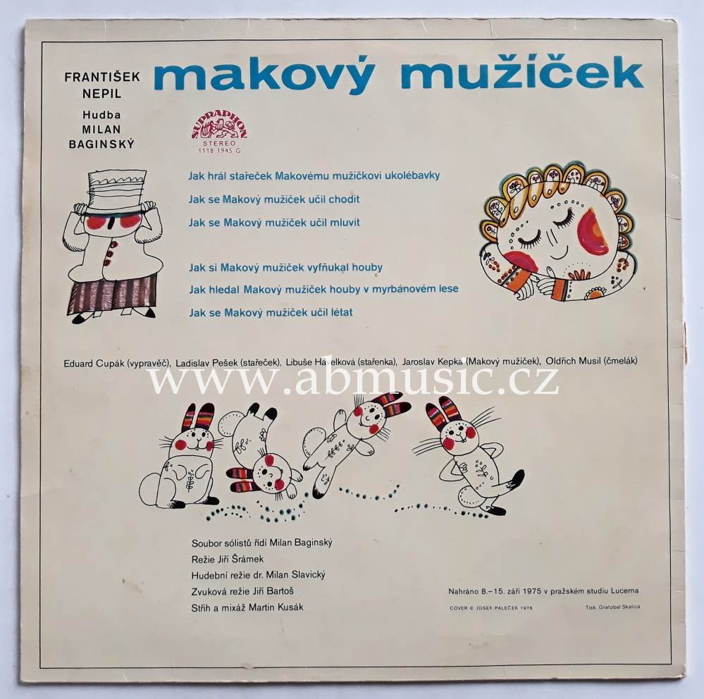 LP Makový mužíček František Nepil
