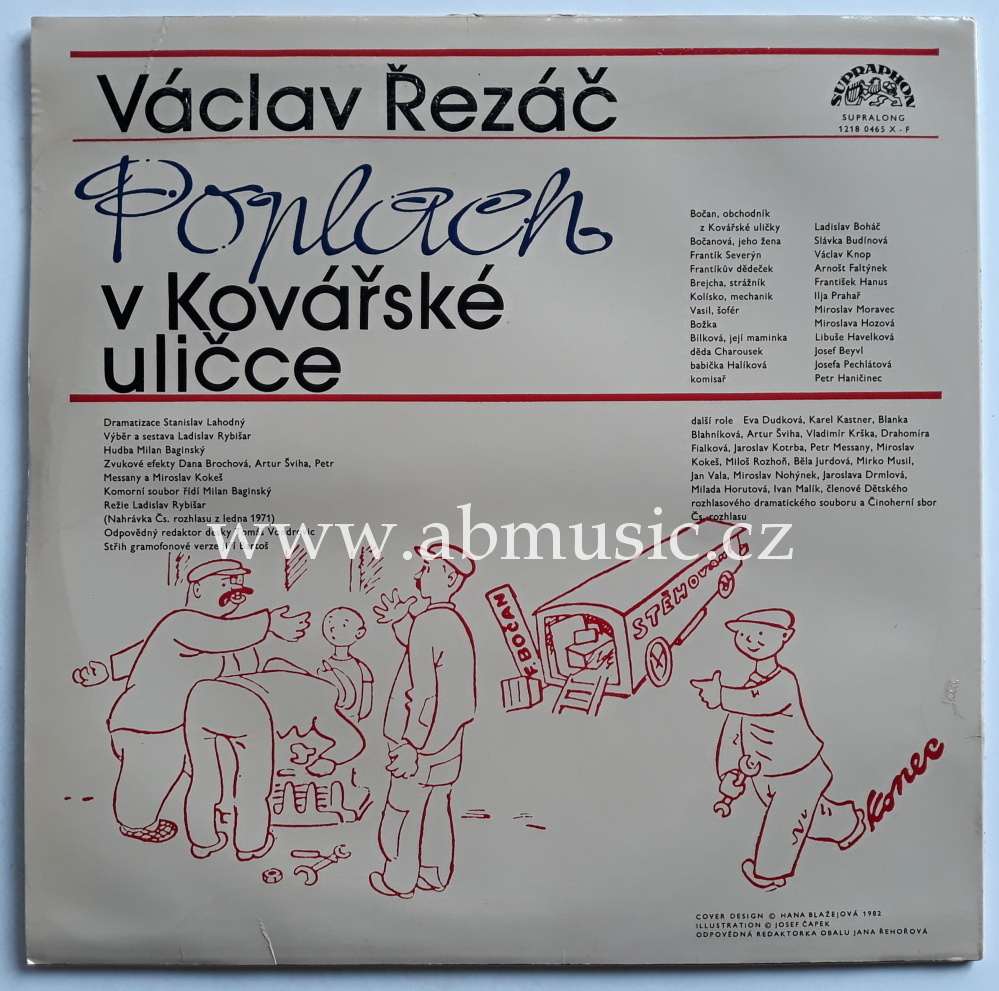 LP Václav Řezáč - Poplach v Kovářské uličce