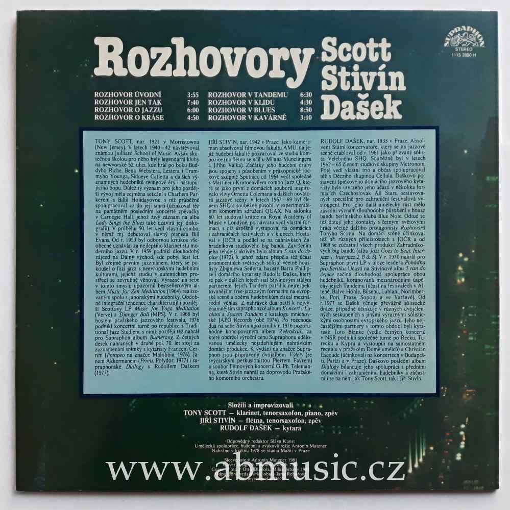 LP Scott Stivín Dašek - Rozhovory