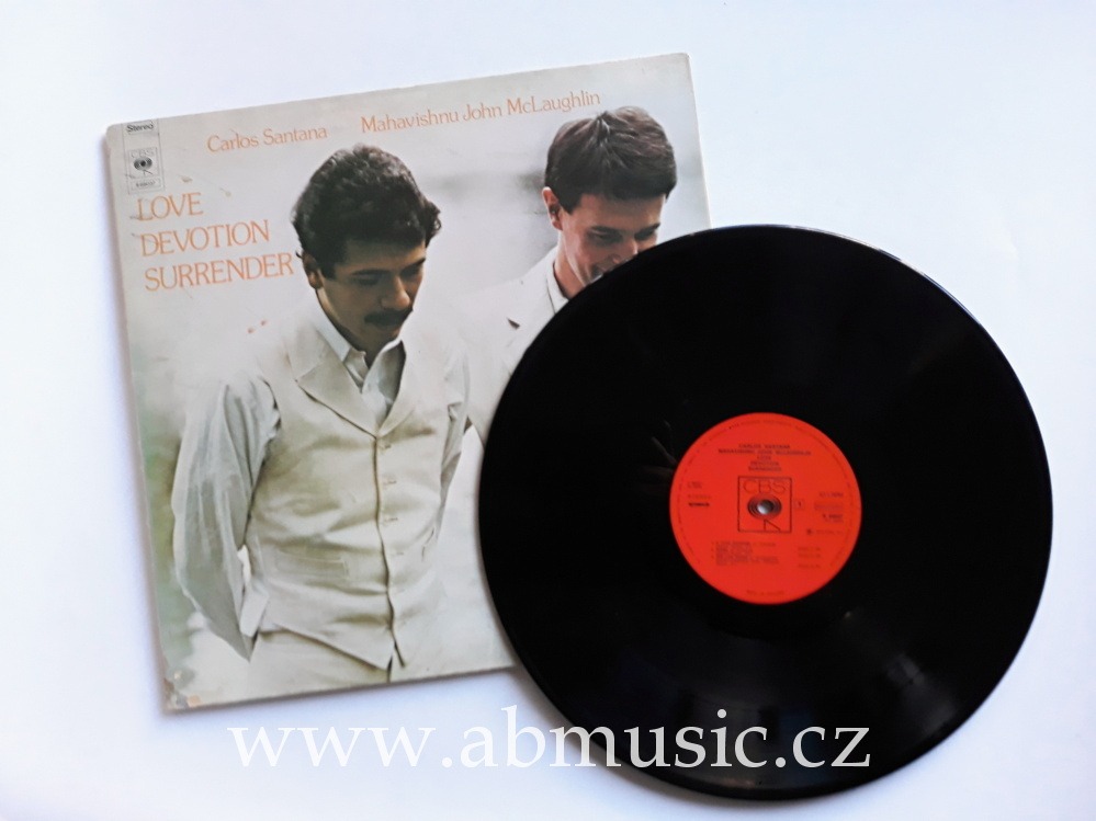 LP Carlos Santana, Mahavishnu John McLaughlin - Love Devotion Surrender Vinyl