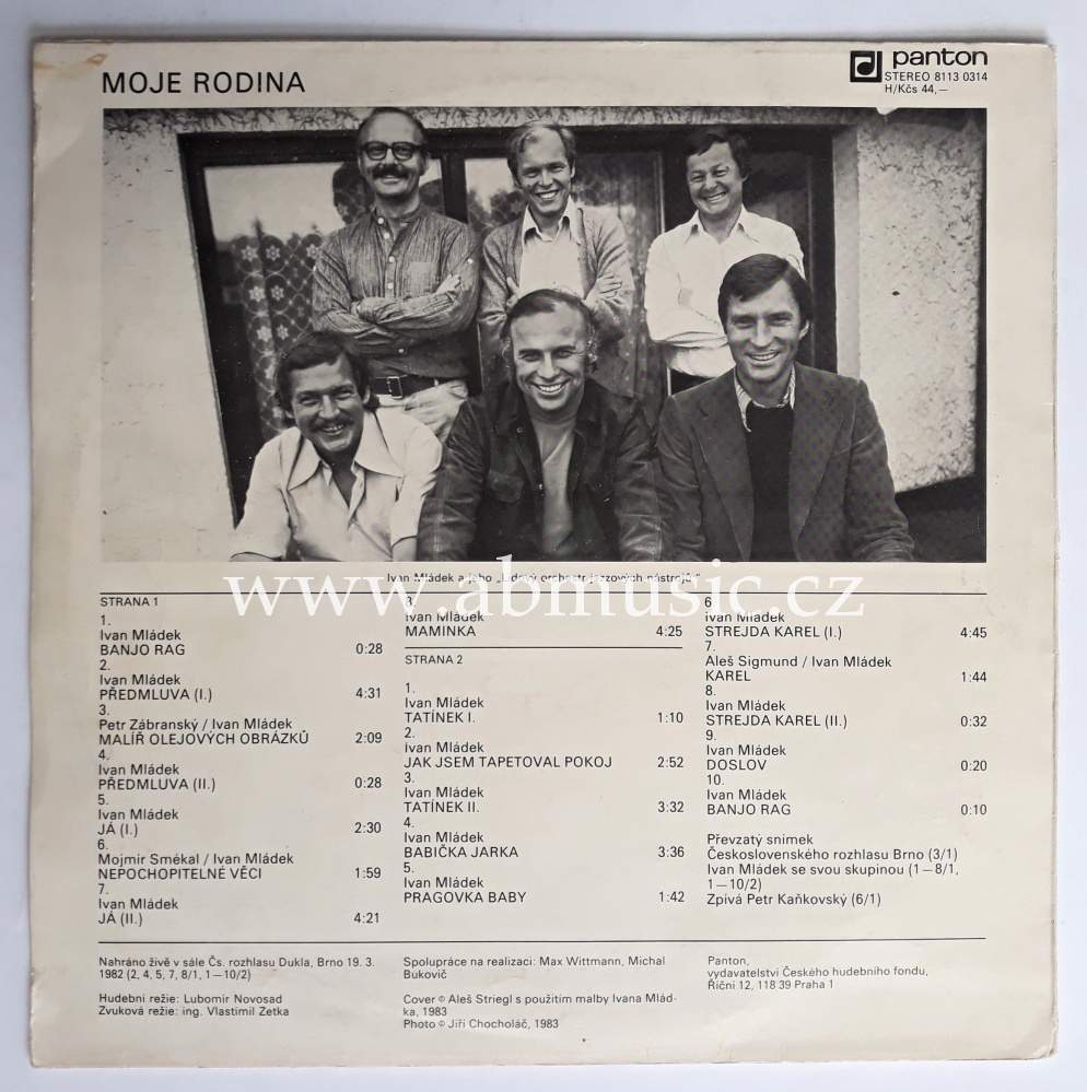 LP Ivan Mládek - Moje rodina
