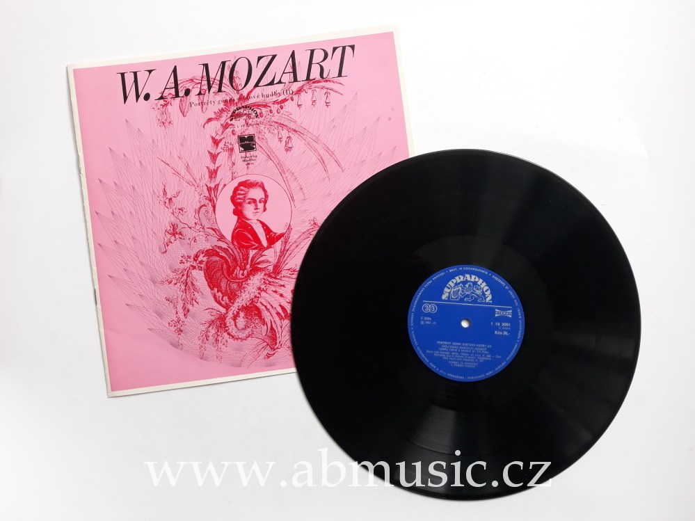 2 LP Geniové světové hudby W. A. Mozart
