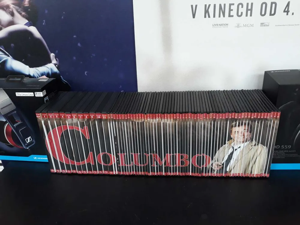 DVD COLUMBO Komplet - Exkluzivní kolekce na 69 DVD !!! Rare