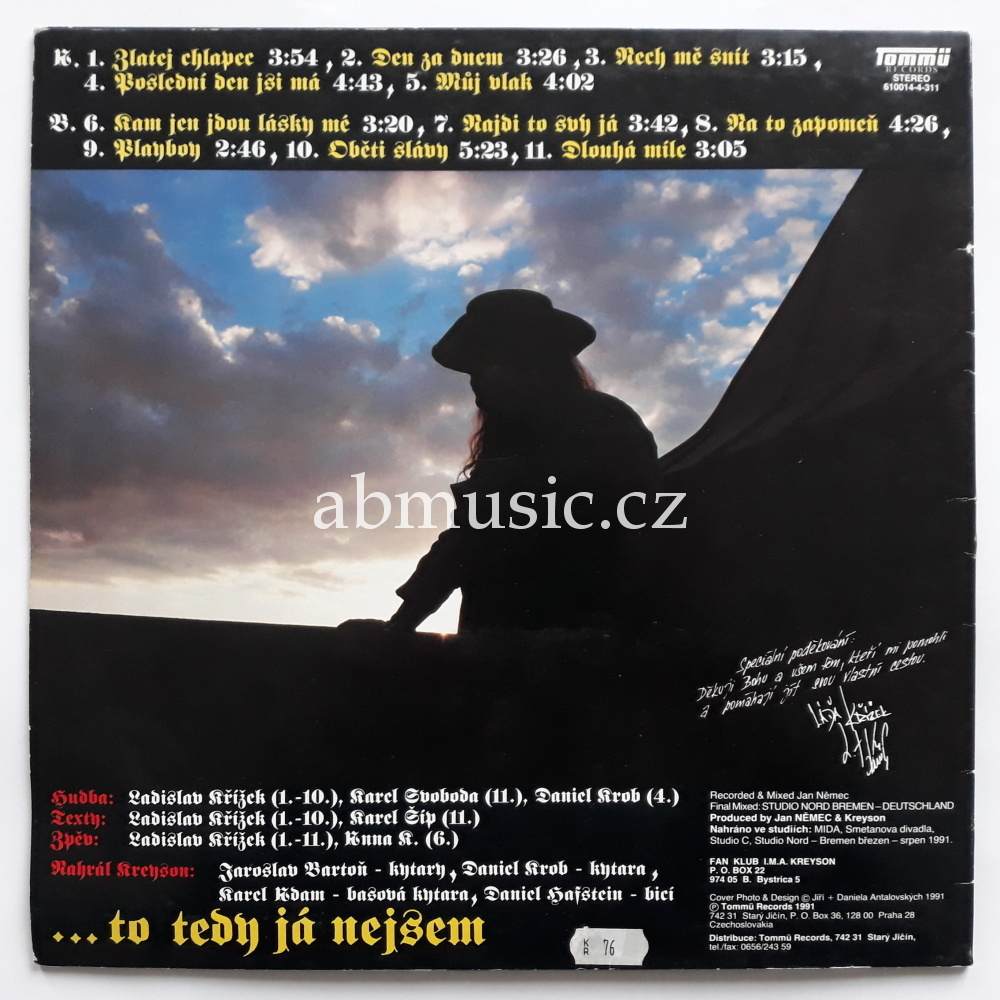 LP Ladislav Křížek - Zlatej chlapec