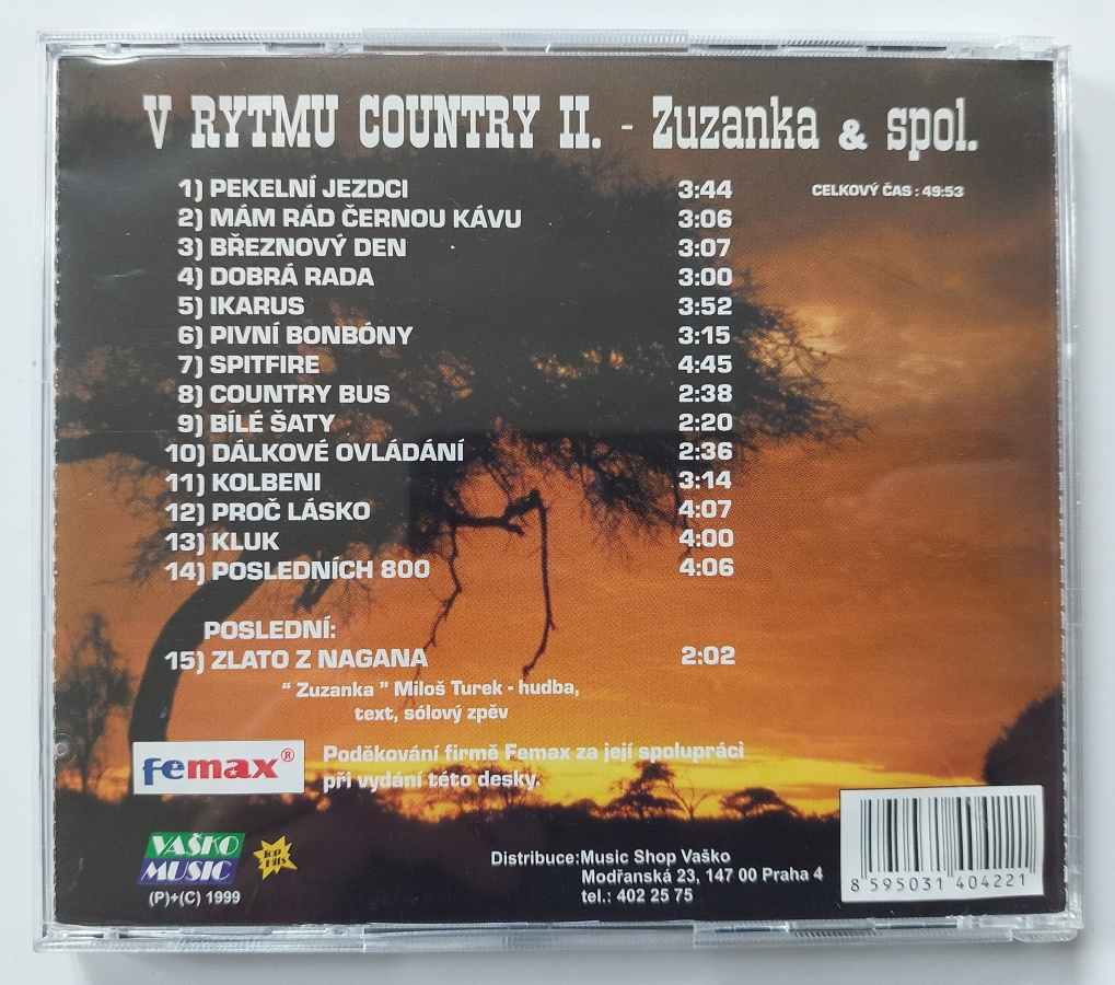 CD V rytmu country II.