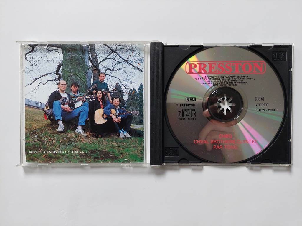 CD Chval Brothers Quintet - Pár tónů