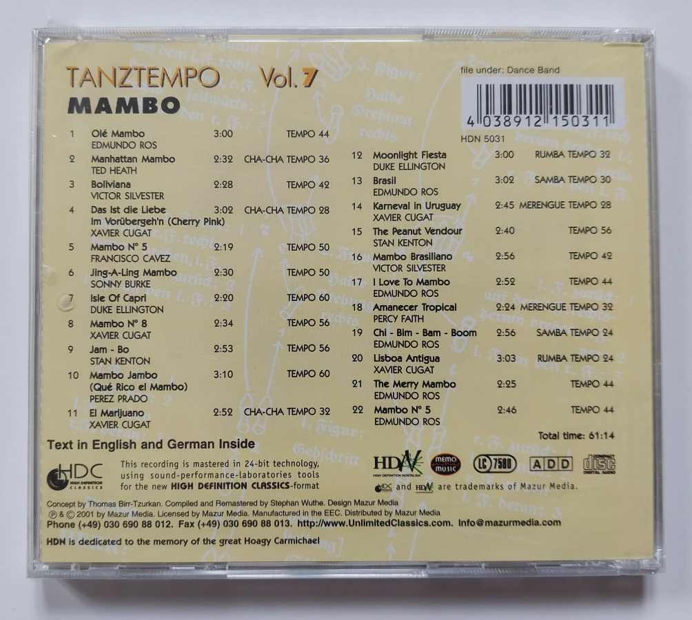 TANZTEMPO VOL.7 - MAMBO NR.5 