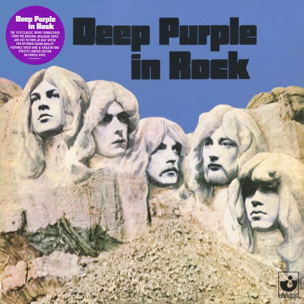 LP Deep Purple - In Rock PURPLE Vinyl