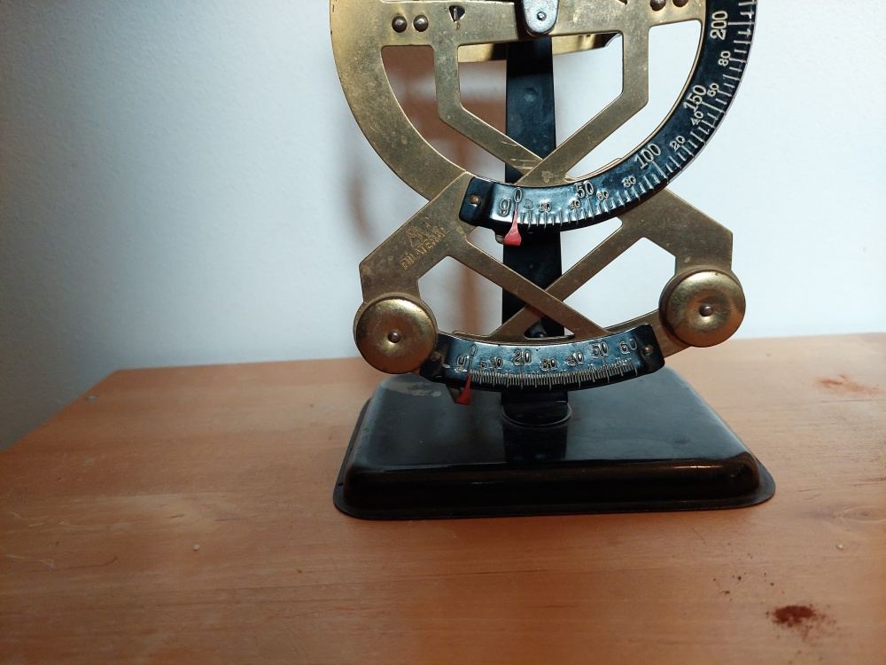 Váha na dopisy 250 g BILATERAL SCALE