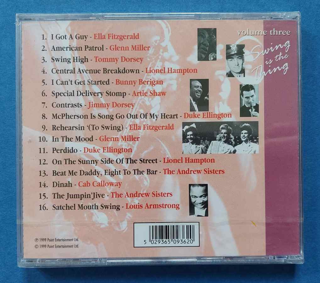 CD Swing In The Thing - 16 Classic Swing Time Hits 