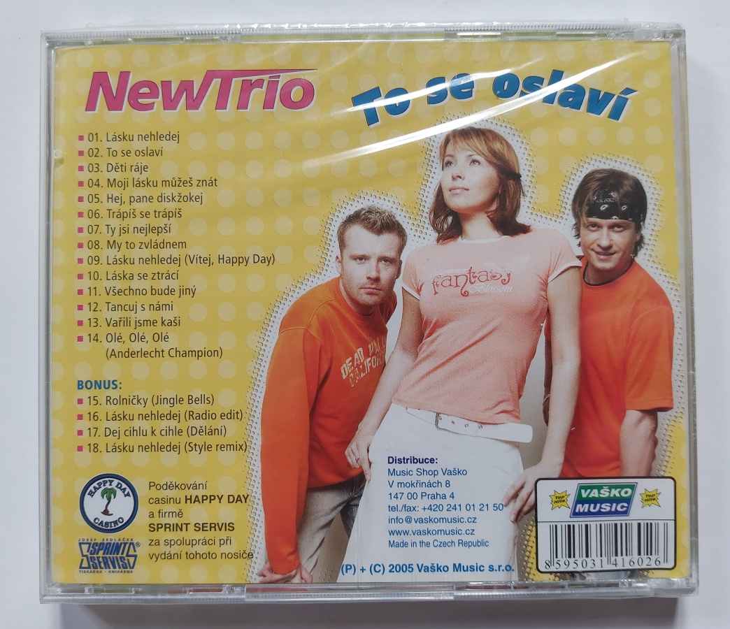 CD New Trio - To se oslaví