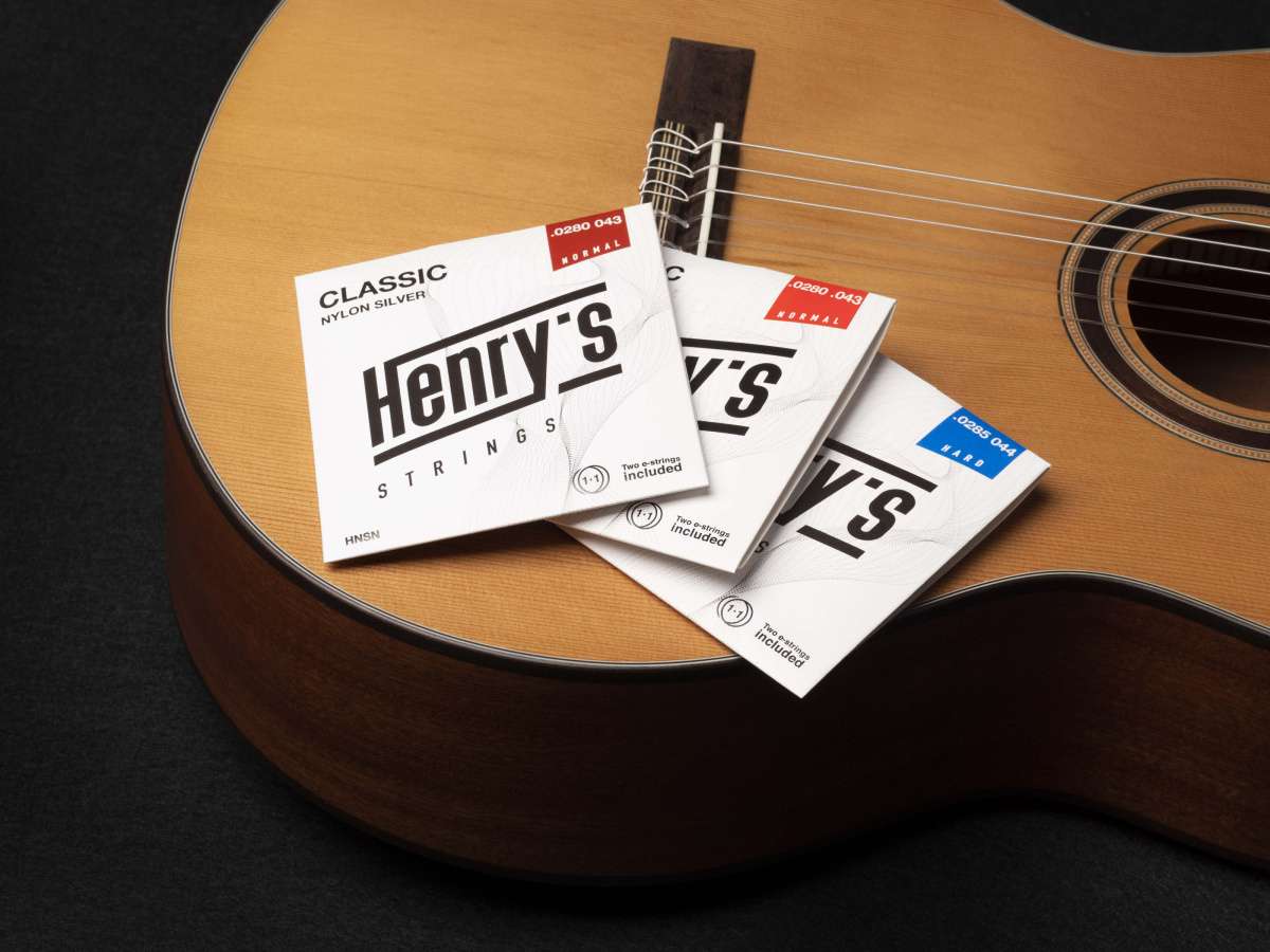 Nylonové struny HENRY´S MUSIC HNSS Classic Nylon Silver - 0280“ - 043“