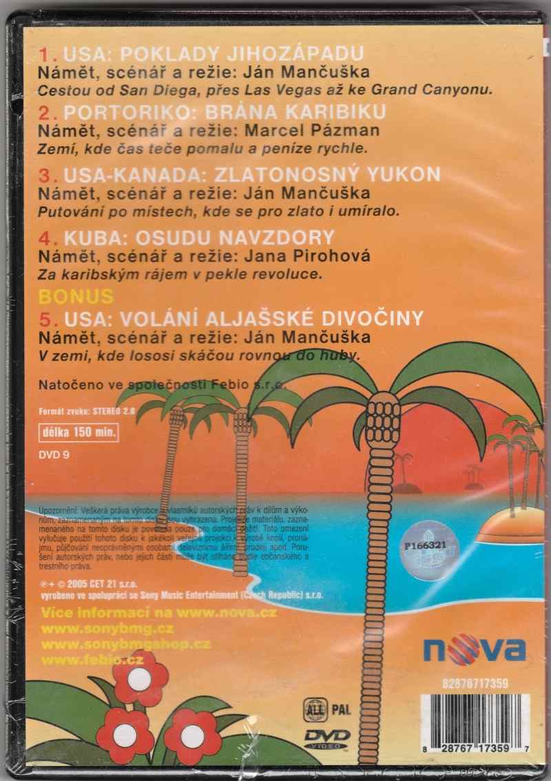 DVD Nová cestománie AMERIKA