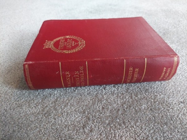 Richard Wagner Tristan und Isolde Orchester Partitur edice Schott´s