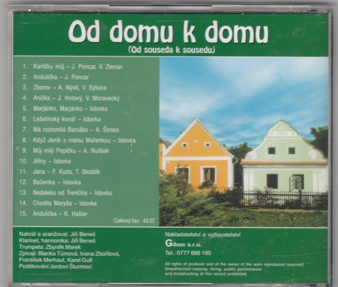 CD Od domu k domu ( Od souseda k sousedu )
