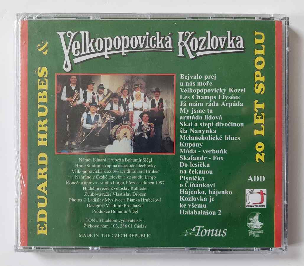 CD Velkopopovická Kozlovka & Eduard Hrubeš 20 let spolu