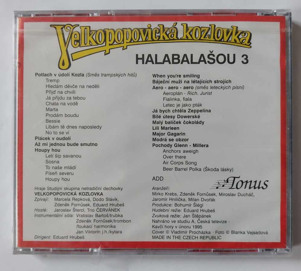 CD Velkopopovická Kozlovka & Eduard Hrubeš Halabalašou 3