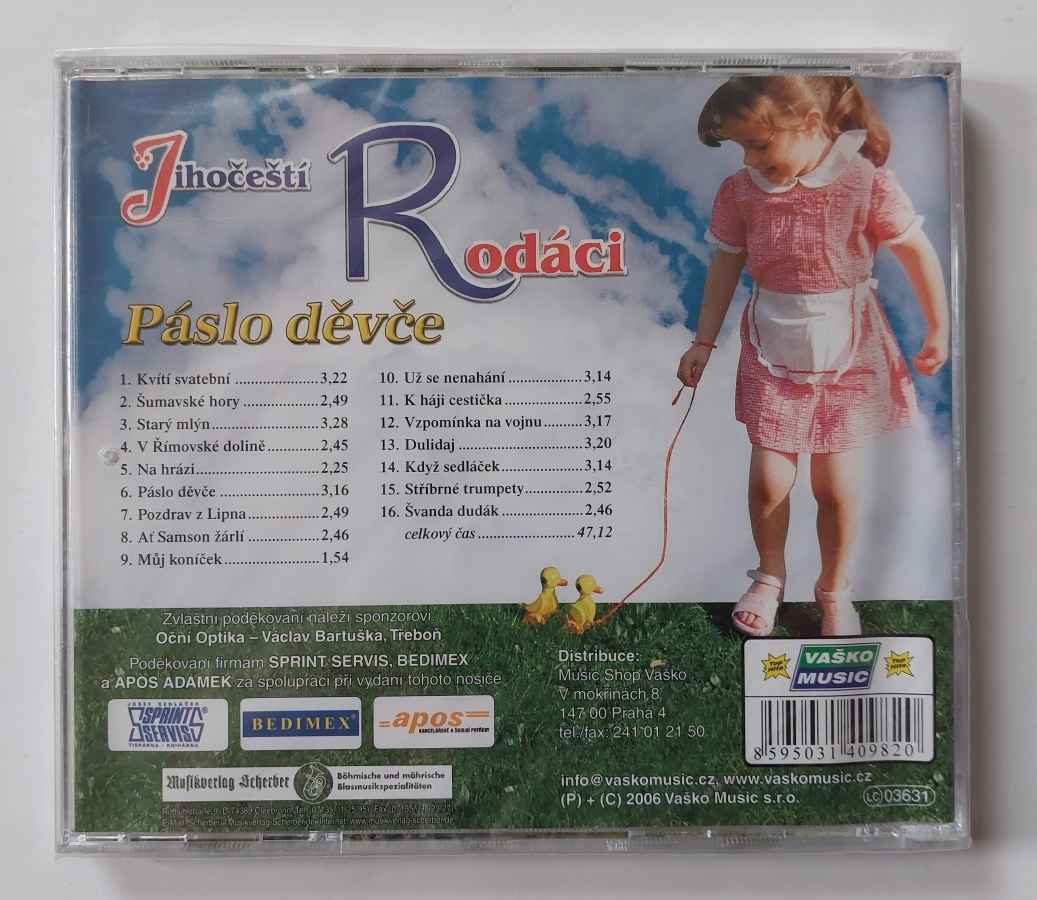 CD Jihočeští Rodáci - Páslo děvče