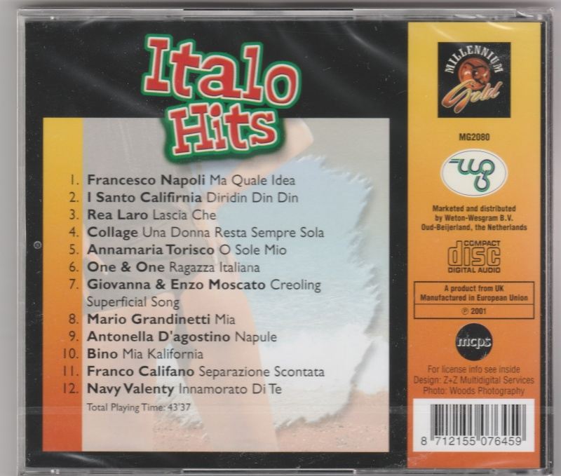 CD Italo hits - Francesco Napoli, Bino ...