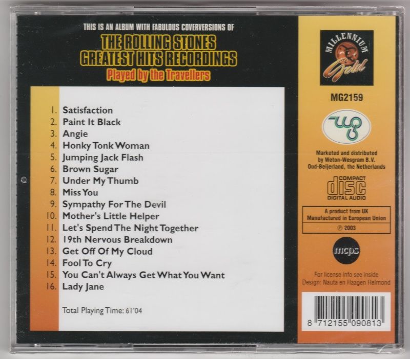 CD The Rolling Stones Greatest Hits Recordings - Coverversions